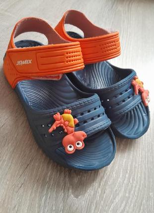 Резиновые босоножки сандалии1 фото