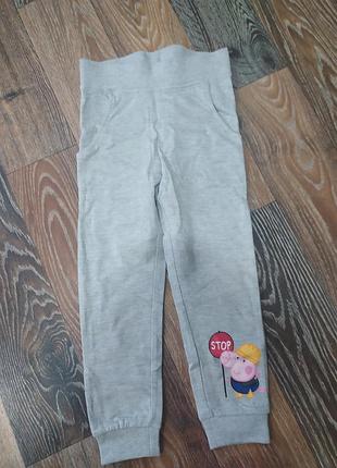 Спорт. штаны peppa pig на парня