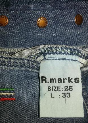 Продам джинсы r.marks jeans с высокой посадкой (завышенной талией).5 фото