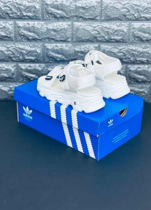 Adidas босоніжки білі жіночі сандалі розміри 35-402 фото