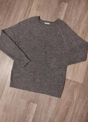 Мужской серый свитер / george / casual / свитшот / кофта / мужская одежда / тонкий свитер