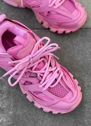 Кросівки в стилі balenciaga track 3.0 pink barbie