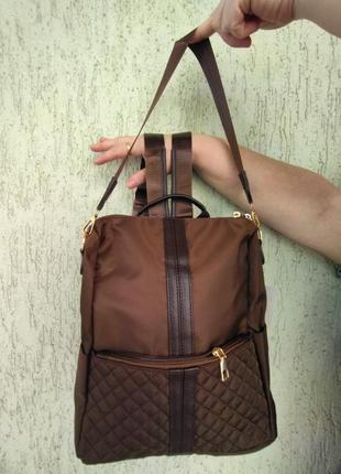 Рюкзак-сумка женский мужской унисекс школьный ученический городской2 фото