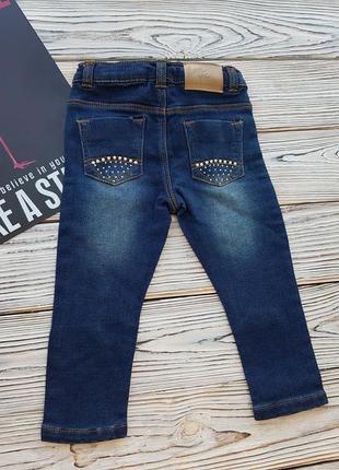 Стрейчевые джинсы для девочки на 1-1.5 года ovs6 фото