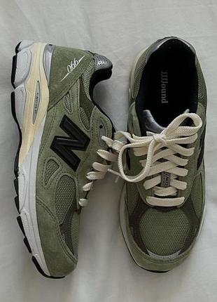 Кроссовки new balance 990 black/green