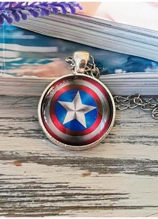 Кулон geekland щит капитана америки shield captain america