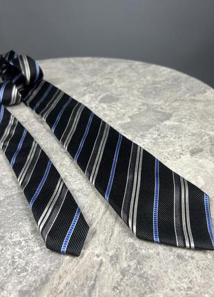 Краватка фірмова renato cavalli, 8 см, шовкова, як нова4 фото