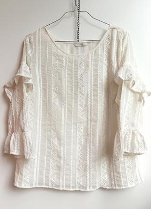 🩷▫️ sale ▫️🩷 легка блуза в вінтажному стилі вінтаж літо весна кофта футболка база