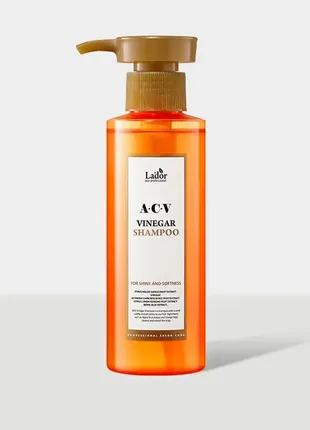 Lador acv vinegar shampoo шампунь для глибокого очищення з яблучним оцтом 150ml1 фото