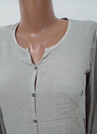 Интересная комбинированная блуза рубашка2 фото