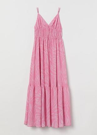 Сарафан h&m из структурной ткани размер 40 eur