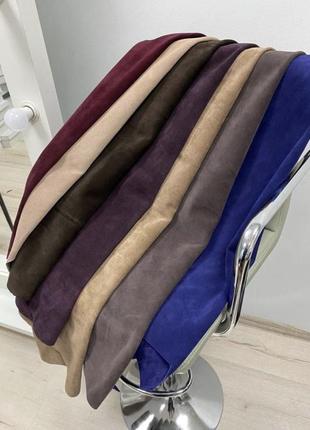 Чоботи класичні жіночі демі-зима шкіра замша