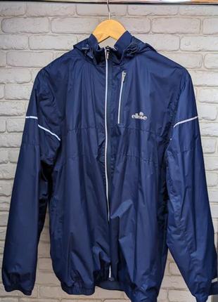 ❗️❗️❗️куртка вітровка "ellesse" men's jacket sjw03578 blue розмір l1 фото