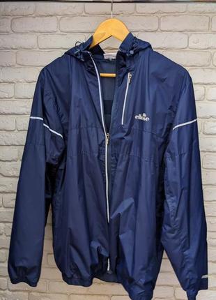 ❗️❗️❗️куртка вітровка "ellesse" men's jacket sjw03578 blue розмір l6 фото