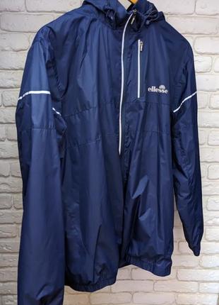 ❗️❗️❗️куртка вітровка "ellesse" men's jacket sjw03578 blue розмір l2 фото