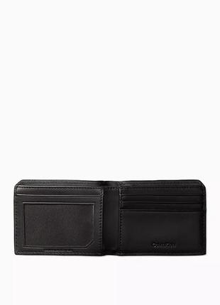 Новый кошелек кожаный calvin klein (ck leather cuoio wallet) с америки3 фото
