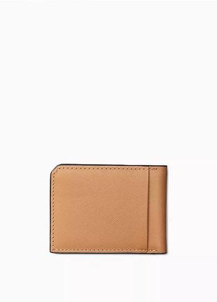 Новый кошелек кожаный calvin klein (ck leather cuoio wallet) с америки2 фото