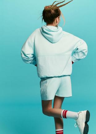 Zara контрастное спортивное худи на девочку зара свитшот толстовка4 фото