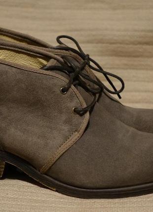 Отличные коричневые кожаные ботинки pldm by palladium франция 41 р.