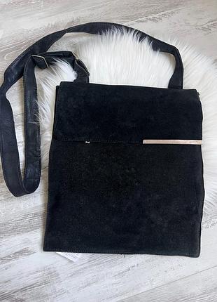 Замшева сумка gucci