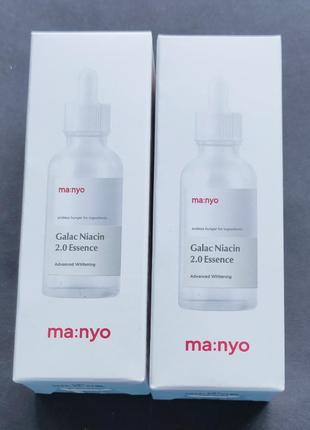 Оновлена посилена версія есенції manyo factory galac niacin 2.0 essence, 50 мл