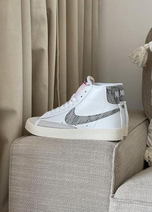 Кросівки blazer mid 77 snake топ якість🔥🦅