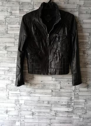 Шкіряна куртка manebo