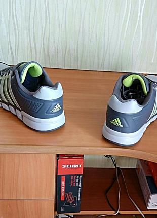 Мужские кожаные кроссовки adidas. (кожаные).