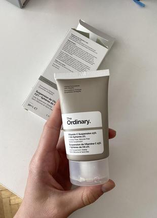 Сиворотка the ordinary с витамином с