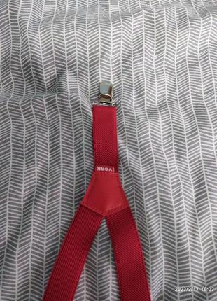 Подтяжки детские 55 см, красные, праздничные. качество!