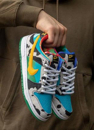 Мужские кроссовки nike sb dunk low ben & jerry's chunky dunky 40-41-42-43-44-453 фото