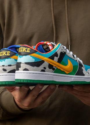 Мужские кроссовки nike sb dunk low ben & jerry's chunky dunky 40-41-42-43-44-457 фото