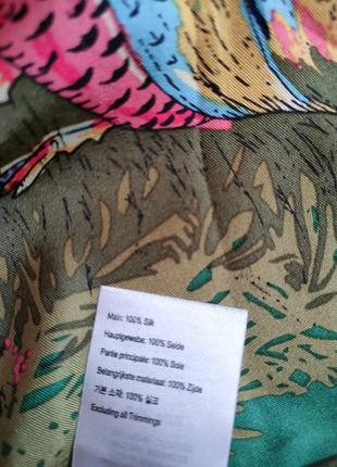 Невероятный шелковый платок