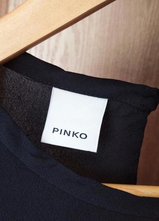 Блуза pinko з відкритим плечем 100% віскоза4 фото