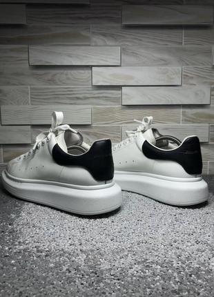 Кроссовки alexander mcqueen wedge sole low 'white' . оригинал3 фото