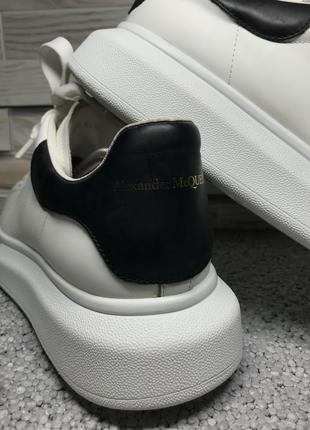 Кроссовки alexander mcqueen wedge sole low 'white' . оригинал5 фото