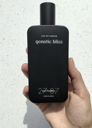 27 87 perfumes genetic bliss (edp) оригинал распив, отливант. генетик блис