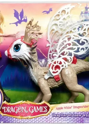 Лялька эвер афтер хай эппл уайт ігри  драконі в ever after high dragon games apple white