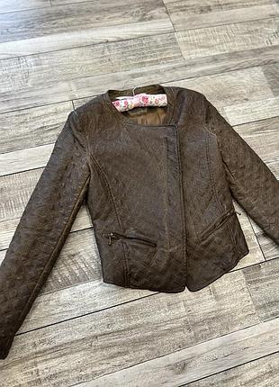 Кожанка от zara