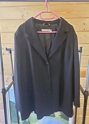 Оригинальный шерстяной пиджак жакет marina rinaldi