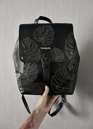 Интересный рюкзак desigual backpack atta lea | штучна кожа1 фото