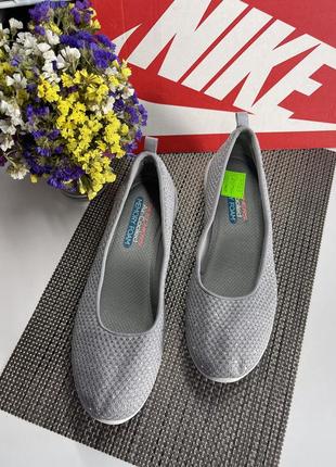 Оригинальные слипоны балетки skechers