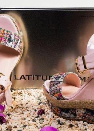 Итальянские босоножки "latitude femme" оригинал!🎉 цена снижена!3 фото