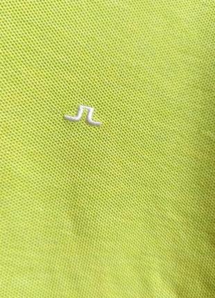 🌿▫️поло футболка polo regular fit j.lindeberg original ▫️🌿 оригінал оригінальна зелена салатова чоловіча розмір l футболка бавовна2 фото