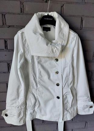 Куртка-тренч кремово-білого кольору calvin klein3 фото
