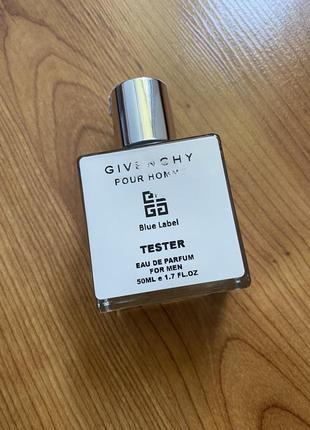 Мужские духи givenchy pour homme blue label1 фото