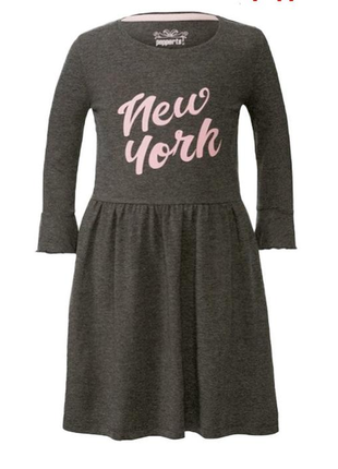 Классное базовое платье pepperts 122/128, 146/152 см