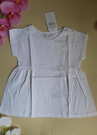 Блуза з мереживом шит'є 134 cool club