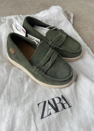 Детские лоферы zara