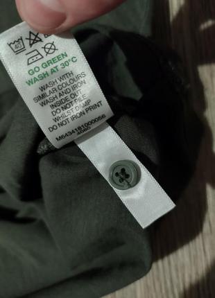 Чоловіча футболка-цукерка хакі/ easy/поло/жовтогарячий одяг/зелена футболка4 фото